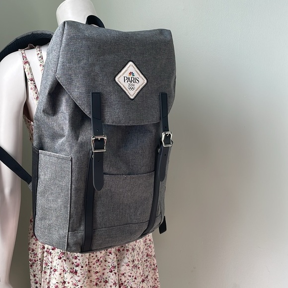 Olympics Paris Gray Flip Top Backpack main image 6